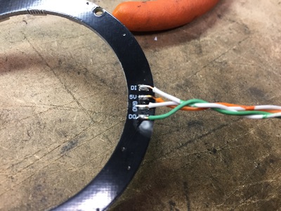 led ring soldering
