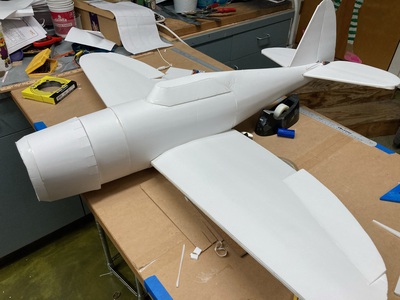 unpainted complete p47