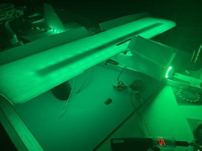 Green LED wing