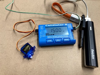 cable and servo/battery tester