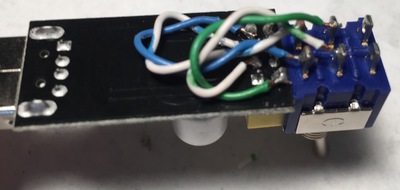 modified back of ESP8266 USB Serial Port