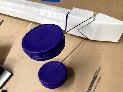 wheel mounting detail