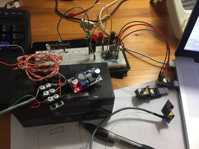 battery power